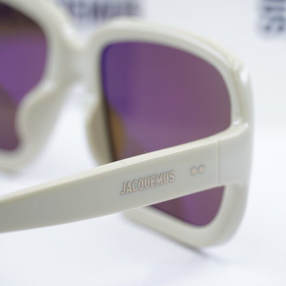 Jacquemus CABANA JAC/86 C2 Square Sunglasses - Sand\\Brown